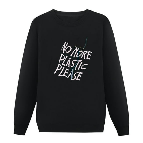 JEUXUS Skip a Straw Save a Turtle | No More Plastic Please Turtle Pullover Hoodie