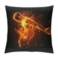 JEUXUS SportsThemed Throw Pillow Case Covers for Kids Teens Boys Girls