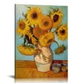 thumbnail image 1 of JEUXUS  Sunflower Vincent Van Gogh Paintings Reproduction Modern Floral Giclee Canvas Prints Artwork Flowers Pictures on Canvas Wall Art for Home and office Decorations, 1 of 4