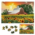 thumbnail image 1 of JEUXUS Sunflowers Wooden Jigsaw Puzzle Challenging Difficult Wood Puzzles for Adults Gift for Family Friends 1000 PCS, 1 of 6