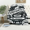 thumbnail image 1 of JEUXUS Super Soft Flannel Blanket Country Easter Cottontail Candy White, 1 of 6
