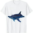 thumbnail image 1 of JEUXUS Surrealism Starry Night Whale Shark T-Shirt, 1 of 3