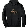 thumbnail image 1 of JEUXUS Team Roping Rodeo Horse American USA Flag | Rodeo Cowboy Pullover Hoodie, 1 of 3