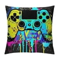 thumbnail image 1 of JEUXUS Teen Boy Room Decor, Gamer Pillow Covers for Boys Room, Gaming Throw Pillow Covers Room Pillow Covers Decor for Teen Boys Bedroom Dorm Playroom, 1 of 5