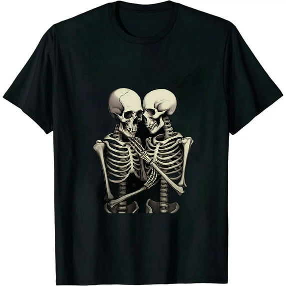 JEUXUS The Lovers Vintage Tarot Card Astrology Goth Halloween Women T-Shirt