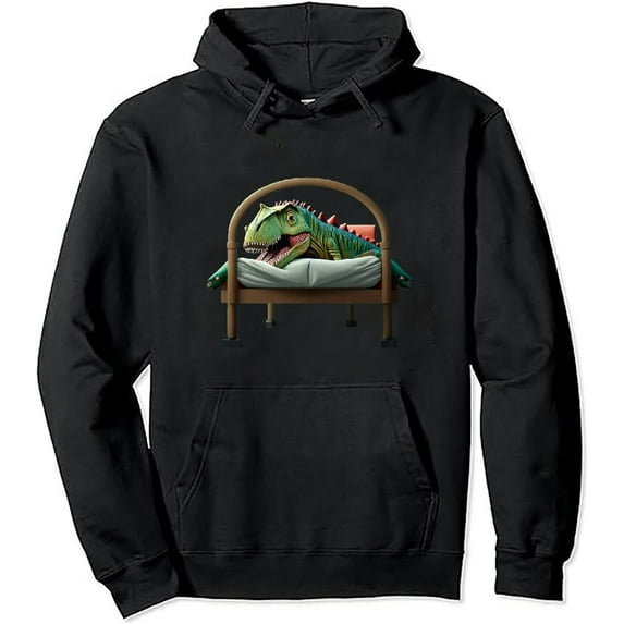 JEUXUS The Struggle Is Real Dinosaur Fitness T-Rex Gym Lover Pullover Hoodie