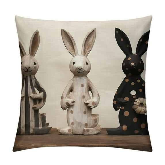 JEUXUS Throw Pillow Cover, Cushion Case Decoration for Sofa Couch