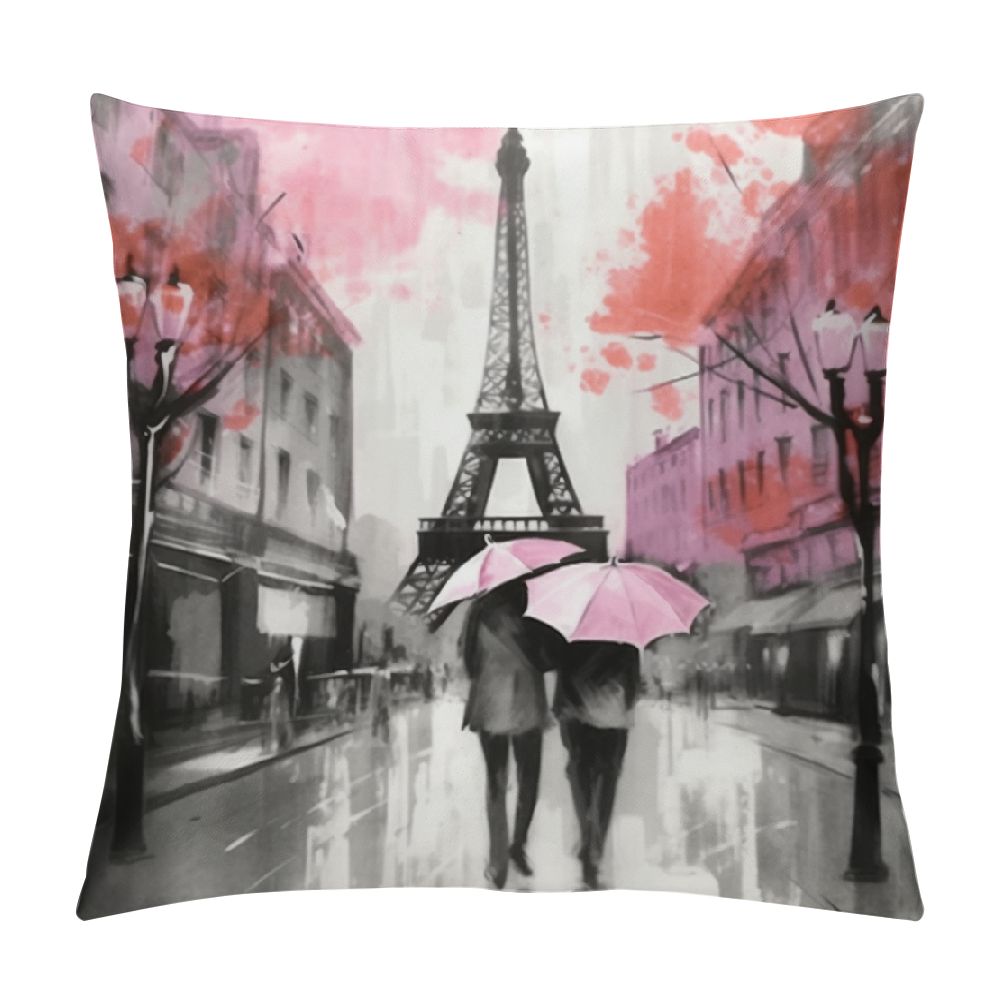 WHEREable Art La Saite Vierge Et Jesu Linen Euro Pillow