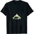 thumbnail image 1 of JEUXUS Trees Reflection Wildlife Nature Animal Bear Outdoor Forest T-Shirt, 1 of 3