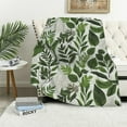 thumbnail image 1 of JEUXUS  – Tropical Leaf Cotton Muslin Quilt Blanket Super Soft | Babies and Toddlers Machine Washable, 1 of 6