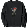 thumbnail image 1 of JEUXUS US Flag Deer Hunting Pullover, 1 of 3