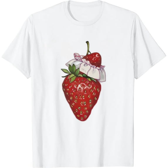 JEUXUS  Vintage Berry Sweet Poster T-Shirt