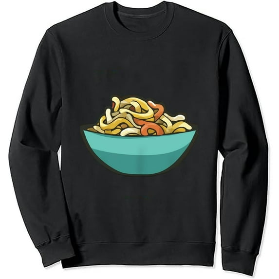 JEUXUS Vintage Mac-n-Cheese Pullover Sweatshirt
