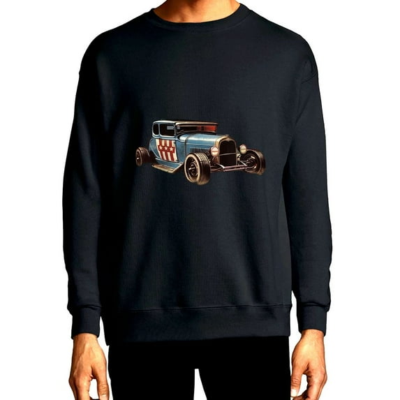 JEUXUS Vintage Racing-Classic Muscle Hotrod Car Garage Pullover