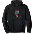 thumbnail image 1 of JEUXUS We Rise Together Skeleton hand Costume Cool Halloween Gifts Pullover Hoodie, 1 of 3