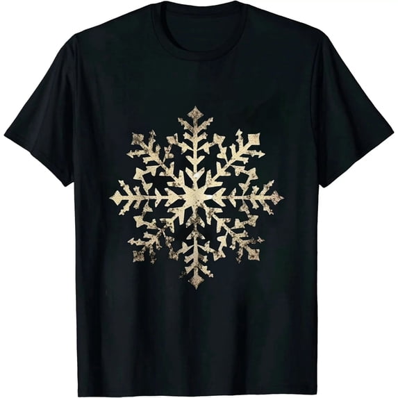 JEUXUS Winter T-Shirt for Women Family Christmas Party Tops Funny Xmas Baby It's Cold Outside Snowman Graphic Tees