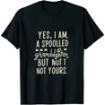 thumbnail image 1 of JEUXUS Womens Yes, I Am A Spoiled Granddaughter But Not Yours V-Neck T-Shirt, 1 of 3