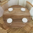thumbnail image 1 of JEUXUS Wood Table Cloth Round , Autumn Sunflower Tablecloth for Round Tables On Rustic Wood Grain Tablecloth Waterproof Washable Round Table Cover Protector for Dining Room Kitchen Indoor Outdoor, 1 of 7
