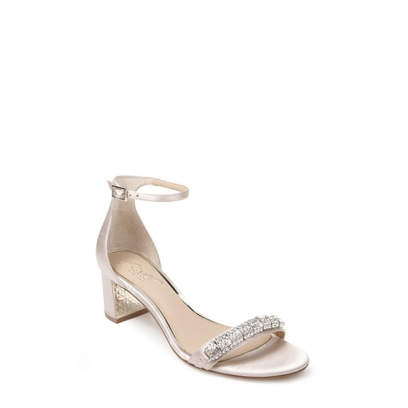 Jewel Badgley Mischka Ramsay Open Toe Block Heel