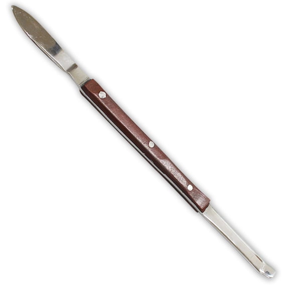 JEWEL TOOL (2 Pack) 7" Double-Sided Jewelers' Essential | Wax Knife & Burnisher Combo | Precision Crafting & Polishing Tool
