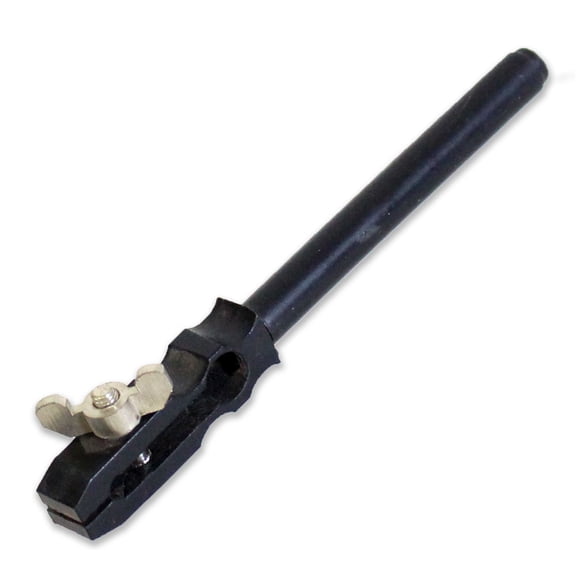 JEWEL TOOL 4.5" (11.4 cm) Hollow Wire Vise | Textured Steel Jaws | Adjustable Wing Nut Lock | Versatile Tool for Crafting, Jewelry & Wire Shaping