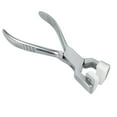 thumbnail image 1 of JEWEL TOOL 5.75" 14.6 cm Stainless Steel Nylon Curved Jaw Pliers  Gentle Grip for Delicates  Anti-Slip Textured Handle  Perfect for Flat Surfaces  Quality Hand Tool, 1 of 7