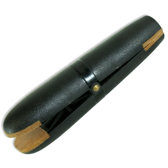 JEWEL TOOL 6" ABS Ring Clamp | Double-Ended | Leather-Lined | Square & Round Jaws | Secure & Protective Grip | Essential for Jewelry Work