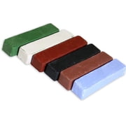 Hawk 6 Piece 4 Ounce Metal Polishing Compounds Set, 6 Colors - TJ1525M