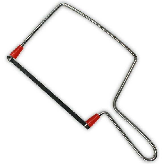 JEWEL TOOL Mini 6" (15.2 cm) Hacksaw | Deep-Throat 4-1/2" (11.4 cm) Design | Sturdy Steel Frame | Essential for Jewelers | Ideal for Precious Metal Crafting & Miniatures