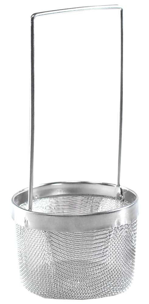 HAWK JEWEL TOOL Small Ultrasonic Task Jewelry Cleaning Basket | 2.5" (6.4 cm) Diameter | Secure Mesh | Extra-Tall Handle | Overall 6" (15.2 cm) Height - Perfect for Ultrasonic Cleaners