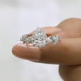 thumbnail image 1 of JEWELEGANT 2.5 Carat Pear Cut Moissanite Engagement Ring, Leaf Shape Twig Anniversary Ring for Women, 1 of 8