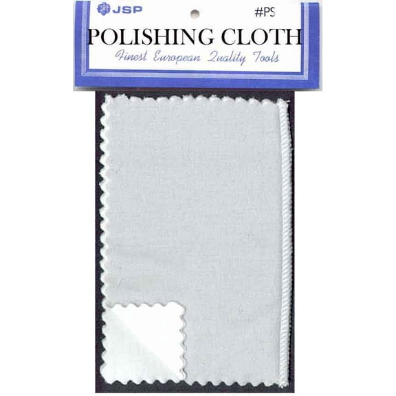 JEWELERS SILVER/GOLD POLISHING CLOTH 15"X12" GRAY