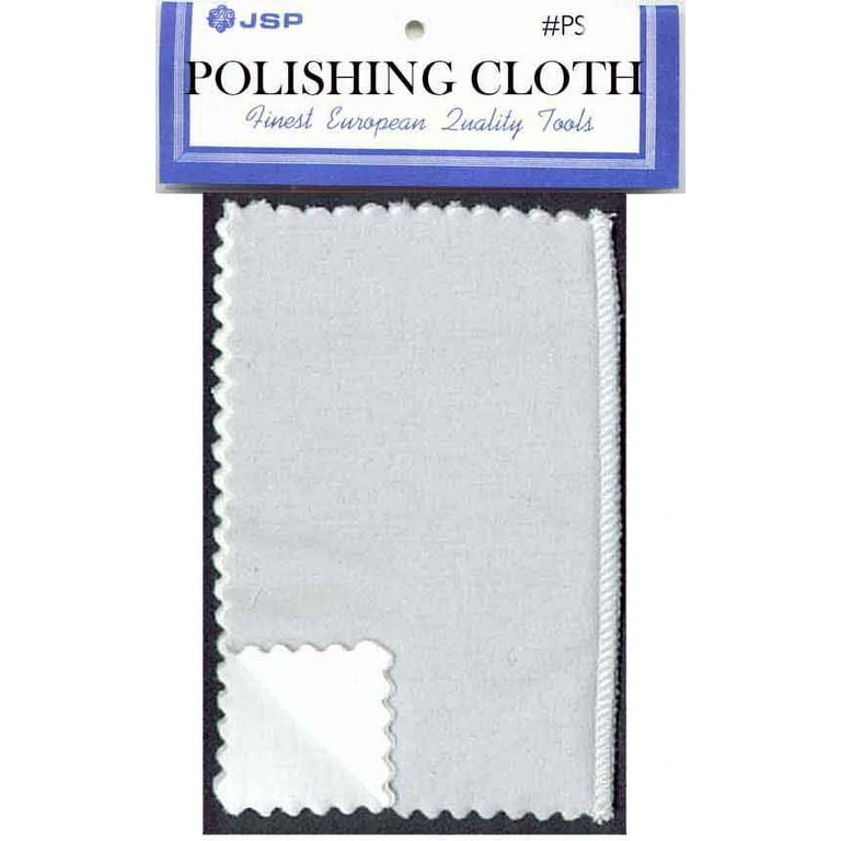 30 Pcs Individually Wrapped Jewelry Cleaning Cloth - 8x16cm Silver