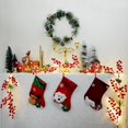 thumbnail image 1 of JEWLALO 6FT Christmas Garland Decorations Red Berry Garlands with Lights, Pine Garland for Mantle Fireplace Table Stairs Railing Xmas Tree Indoor Outdoor Winter Holiday Decors, 1 of 7