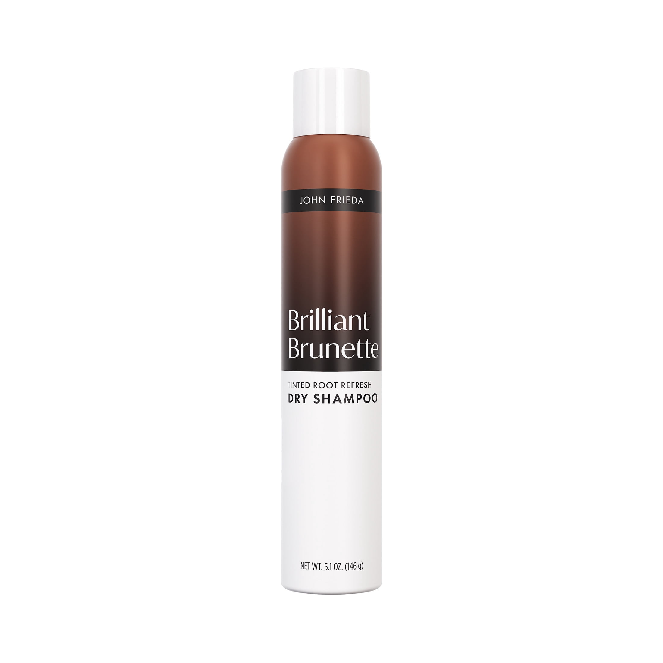 John Frieda Brilliant Brunette Tinted Root Refresh Dry Shampoo, 5.1 oz ...