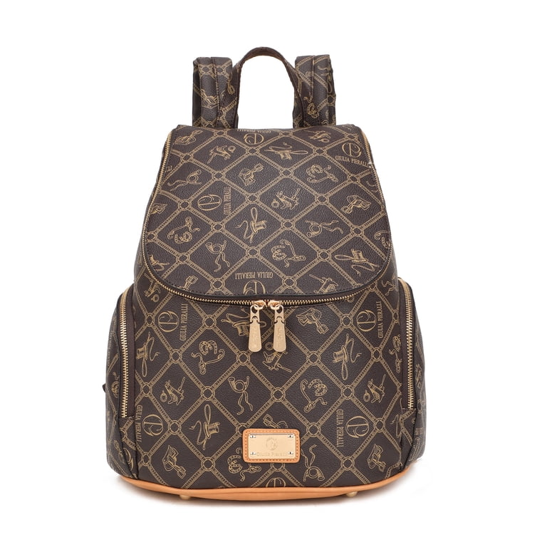 designer backpacks leather Small Backpack - Chatelet (Camel) Excellent Craftmanship Feature Designer Backpacks | Luxury Leather