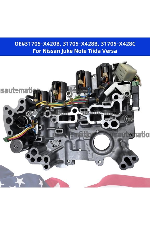 JF015E CVT Transmission Valve Body for Nissan Juke Note Tiida Versa Chevy Spark
