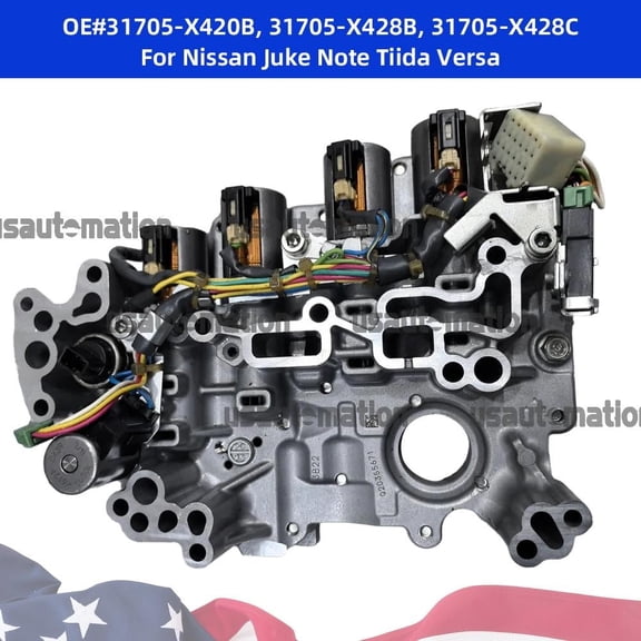 JF015E CVT Transmission Valve Body for Nissan Juke Note Tiida Versa Chevy Spark