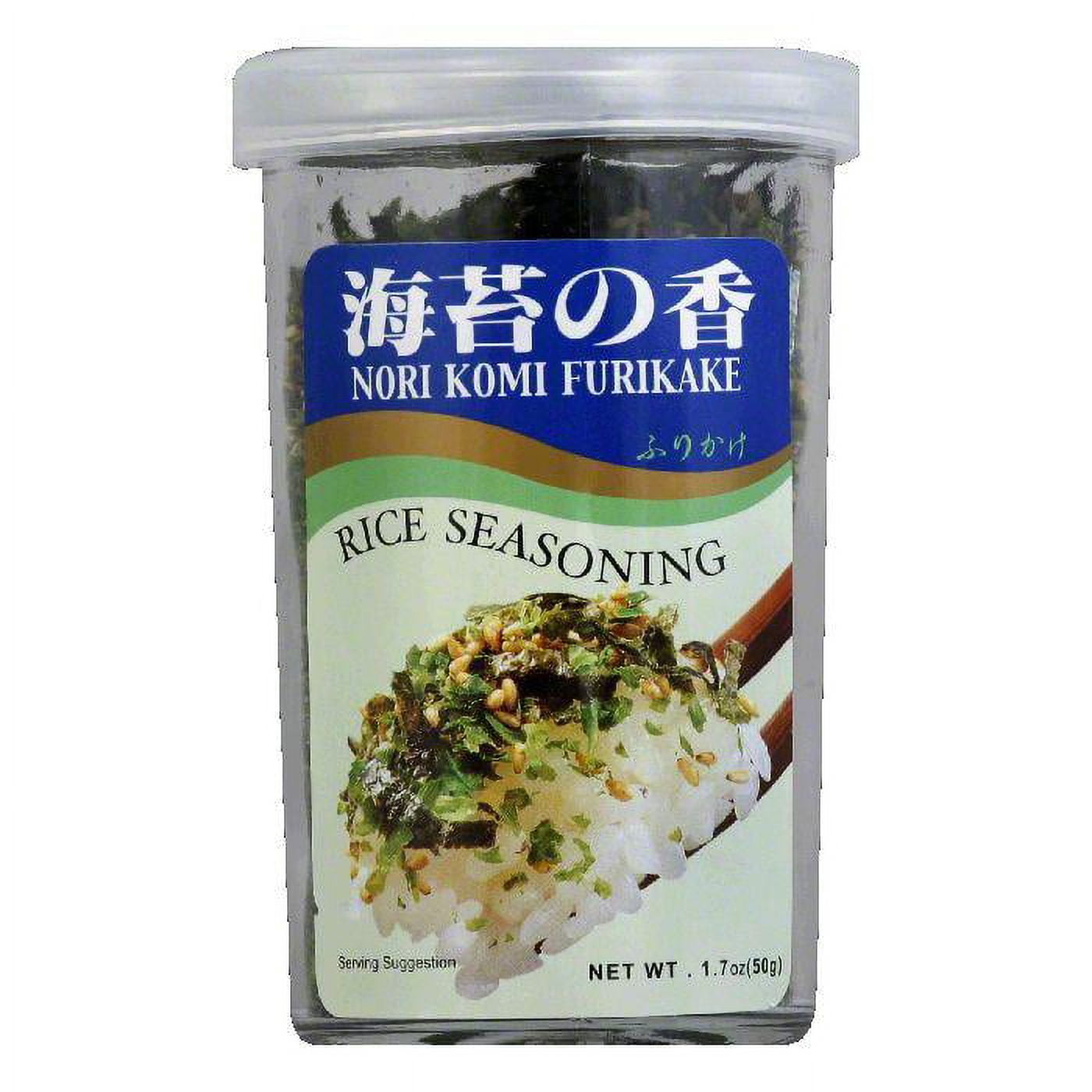JFC Katsuo Fumi Furikake Rice Seasoning, 1.7-Ounce Jars (Pack of 4)
