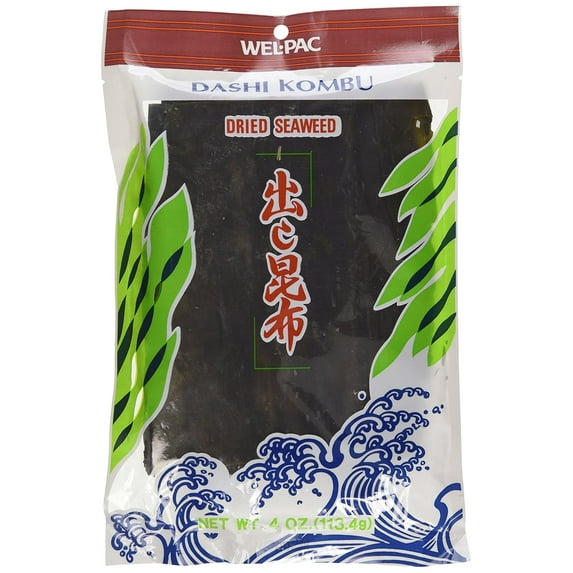 JFC International Wel Pac Dashi Kombu Seaweed, 4 oz