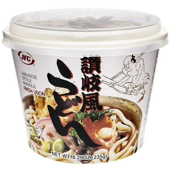 JFC Japanese Instant Cup Nama Udon, 8.29 oz