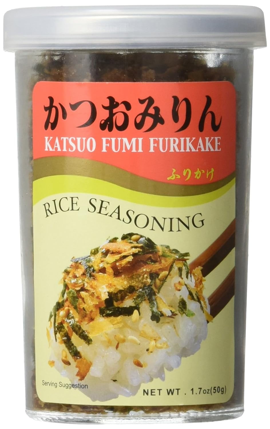 JFC Katsuo Fumi Furikake Rice Seasoning, 1.7 Ounce