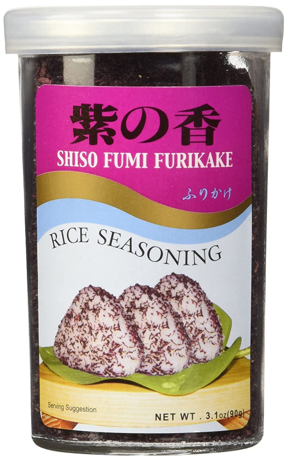 じぇいこぶす　RICE28 RT9 148 JFC Japanese Shiso Fumi Furikake - Sushi Rice Seasoning, 3.1 Oz