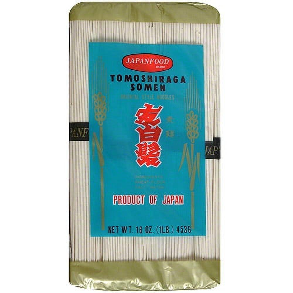 JFC Tomoshiraga Somen Thin Wheat Noodles, 16 oz (Pack of 24)
