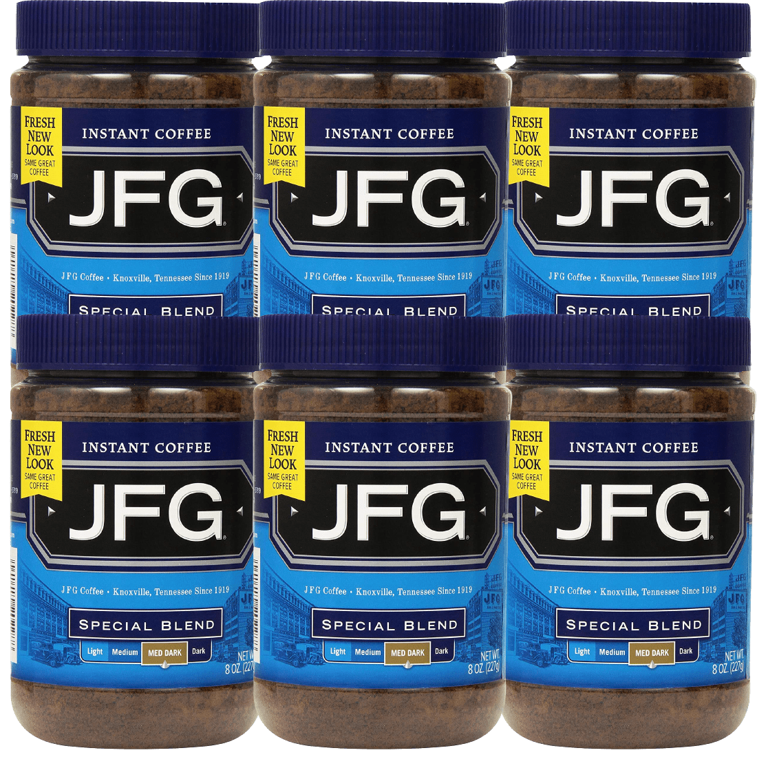 JFG Special Blend Instant Coffee 8 oz - Pack of 6