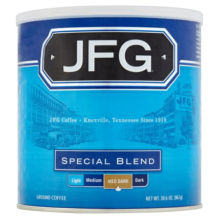 JFG Special Blend Medium-Dark Roast Ground Coffee, 30.6 oz