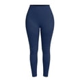 thumbnail image 1 of JFGHDG 3D Anti Cellulite Leggings for Women Resistance Band Compression Leggings Tummy Control Butt Lifting Workout Yoga Pants Navy L, 1 of 6