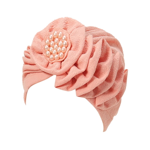 JFGHDG Bandana Headband,Sweat Headbands for Women,Bandanas for Women,Headband Head Wrap Hair Elastic Women Print Headband,Head Wraps,Season Flower Strip Side Sticker Headscarf Hat Pink One Size