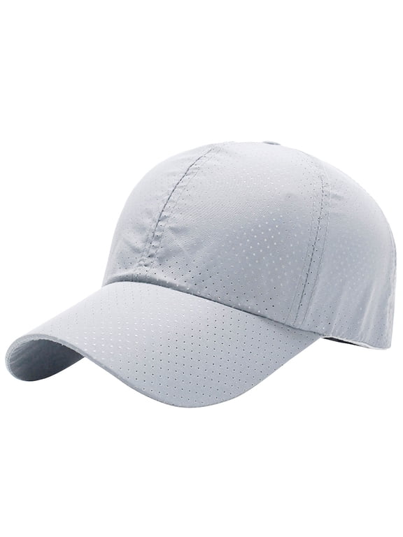Baseball Cap Men Sun Hat Usa Hat Snapback Hat Low Profile Hat Hiking Hat Uv Protection Men and Women Boat Hat Trucker Hat Adjustable Plain Hat Dad Hat Running Hat Visor Hat Dark Gray One Size