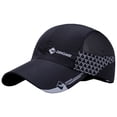 thumbnail image 1 of JFGHDG Breathable Sport Cap Cap‑Breathable Mesh Design Mesh Cap for Men Lightweight Quick Dry Hat Adjustable Fit Black One Size, 1 of 3